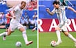 El delantero de Inglaterra Harry Kane y el atacante de Argentina Lionel Messi, dos de los grandes protagonistas que tendrá el duelo entre Inglaterra y Argentina, que se enfrentarán en las semifinales del Mundial 2026.