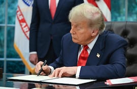Donald Trump, presidente de Estados Unidos.