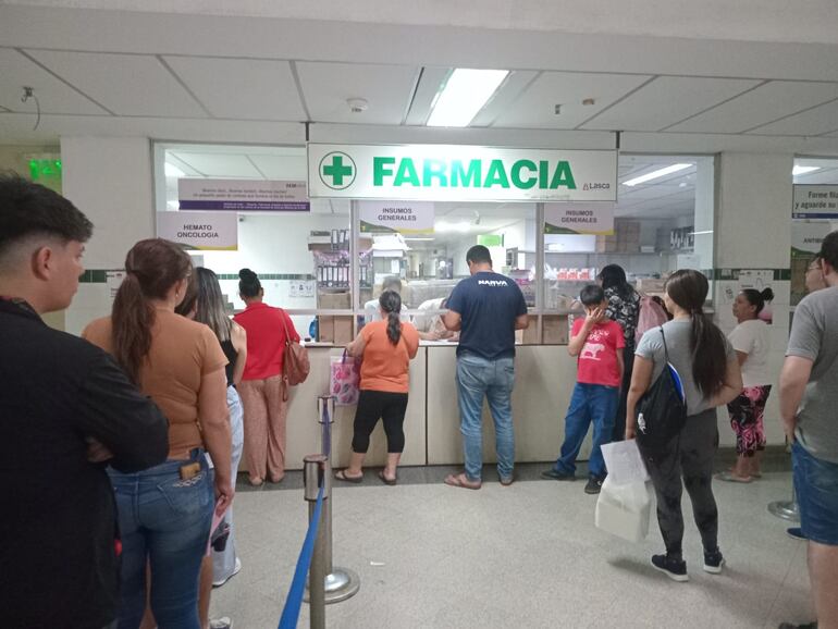 Farmacia del Hospital de Clínicas.