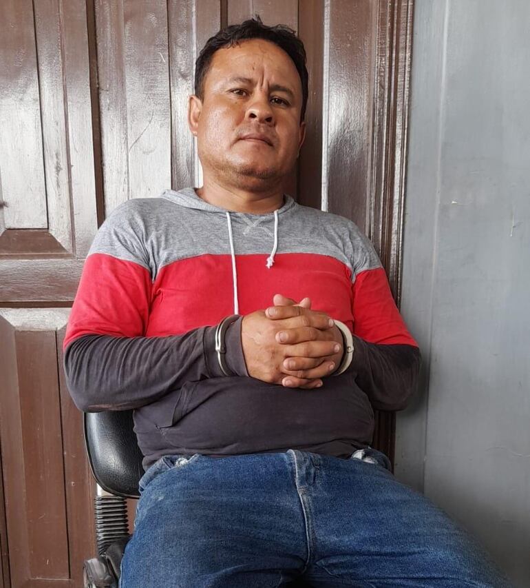 Henry Nelson Pérez Bustos, chofer boliviano detenido tras la incautación de químico en camión cisterna.