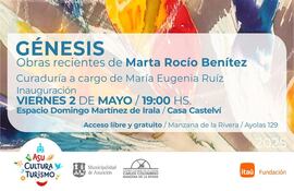 "Génesis", obras recientes de Marta Rocío Benítez