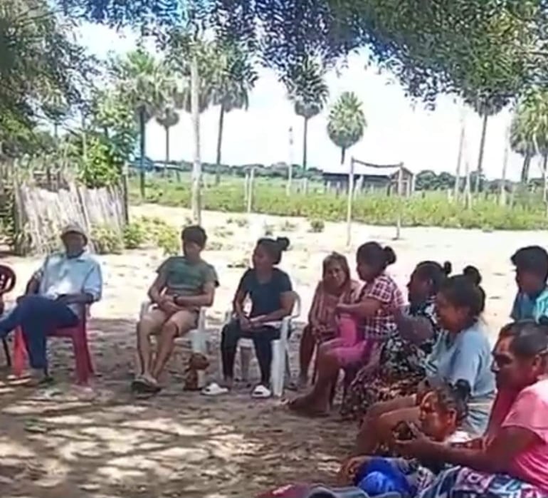 Alto Paraguay: pobladores de la comunidad Tomarahos solicitan asistencia alimenticia