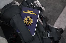 Pasaporte paraguayo.