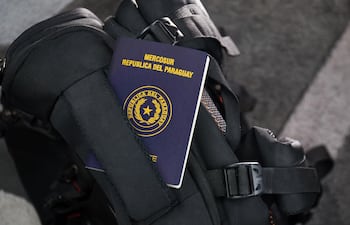 Pasaporte paraguayo.