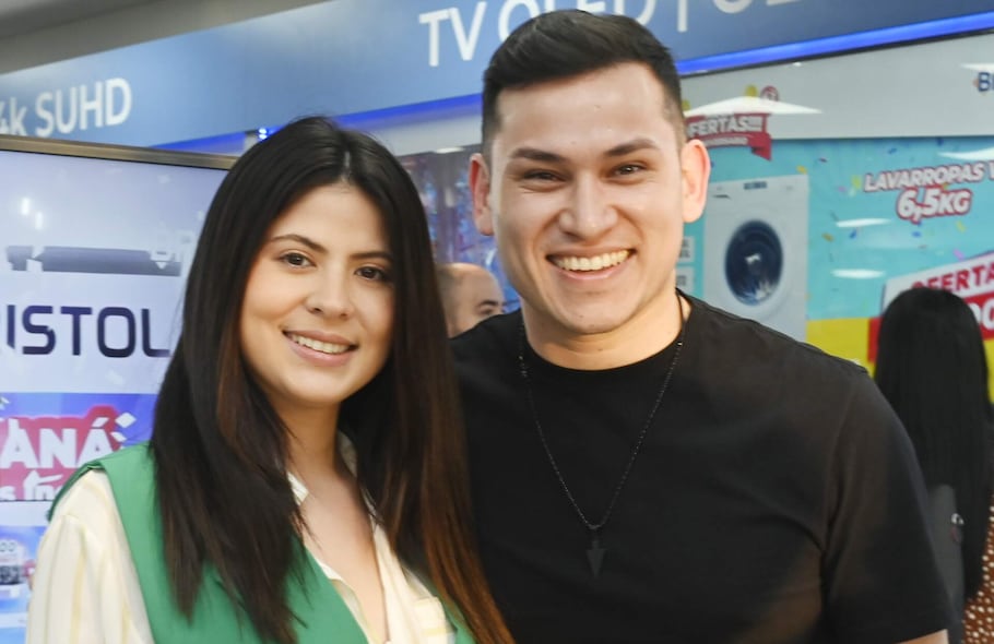 Liz Yampey y Marcelo Cáceres.