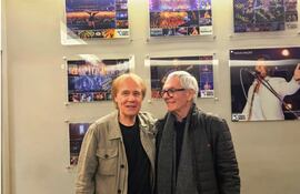 El pianista y el melómano -Richard Clayderman y el autor de este artículo, Daniel Nasta, en Sao Paulo, junio de 2024