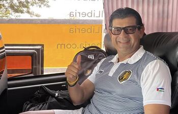 José Saturnino Cardozo Otazú, director técnico del Municipal Liberia de Costa Rica.