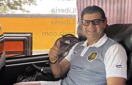 José Saturnino Cardozo Otazú (54 años), director técnico paraguayo del Liberia de Costa Rica.