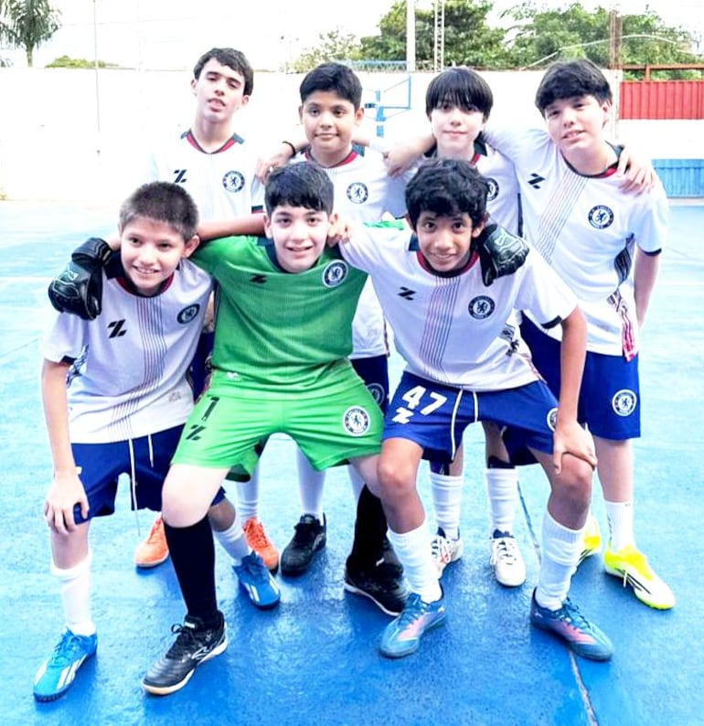 Los chicos de distraen cada fin de semana con el torneo interno del Nihon Gakko.