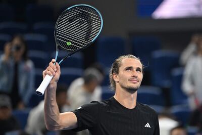 Alexander Zverev superó sin problemas la primera ronda en Pekín.