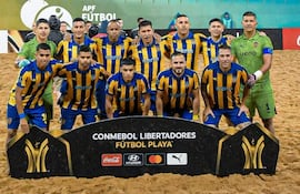Sportivo Luqueño ganó el duelo semifinalistas entre paraguayos y se medirá a Vasco Da Gama por la copa Libertadores de fútbol playa.