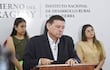 Conferecia de Prensa por el presidente del Instituto Nacional de Desarrollo Rural y de la Tierra (Indert), Francisco Ruiz Díaz, en Eligio Ayala y Tacuary. Economia 09 de Diciembre de 2025