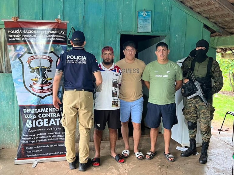 Desarticulan esquema de abigeato que operaba en el Chaco