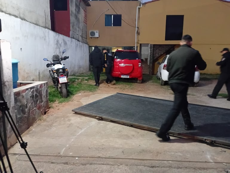 Captura de supuesto miembro del Primer Comando Capital PCC en Mariano Roque Alonso