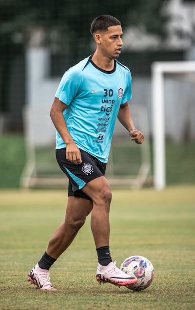 Hugo Adrián Benítez, atacante de Olimpia.