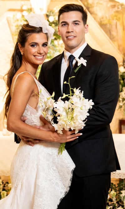 Andrea Martínez Finestra y Facundo Cuevas Esculies contrajeron matrimonio.