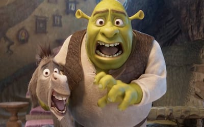 Fotos para ilustrar la nota sobre el nuevo trailer de Shrek
