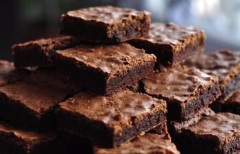 Brownie de chocolate.
