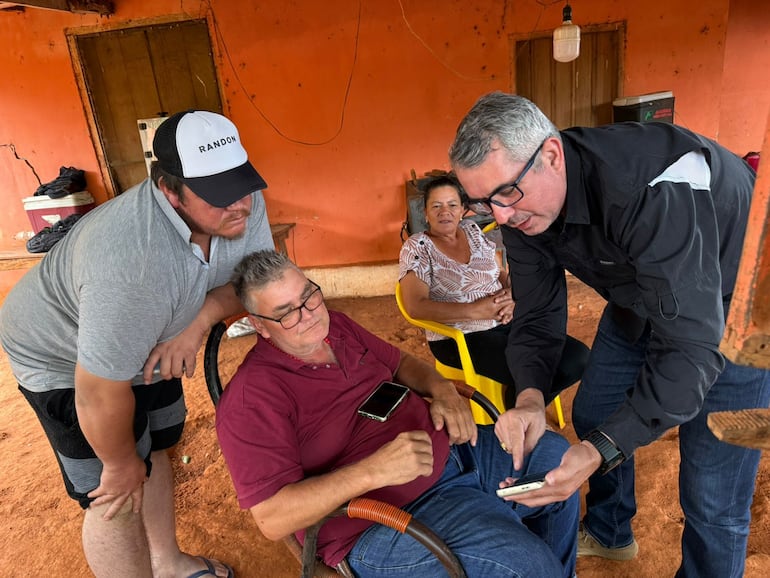 CODI se constituye en la casa de la familia de Almir, secuestrado por el EPP