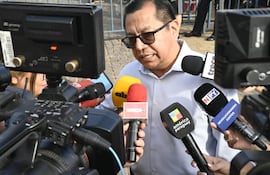 El ministro Tadeo Rojas, tras la misa central de Caacupé este 8 de diciembre del 2025.