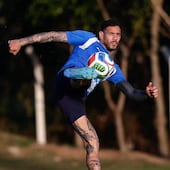 El futbolista albirrojo Antonio "Tonny" Sanabria.