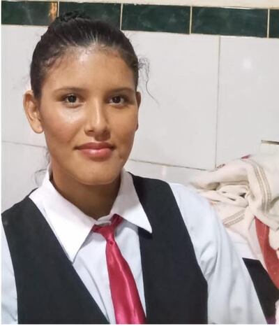 Yessica Pamela Aguilera Fretes adolescente perdida en Cambyretá Itapúa.
