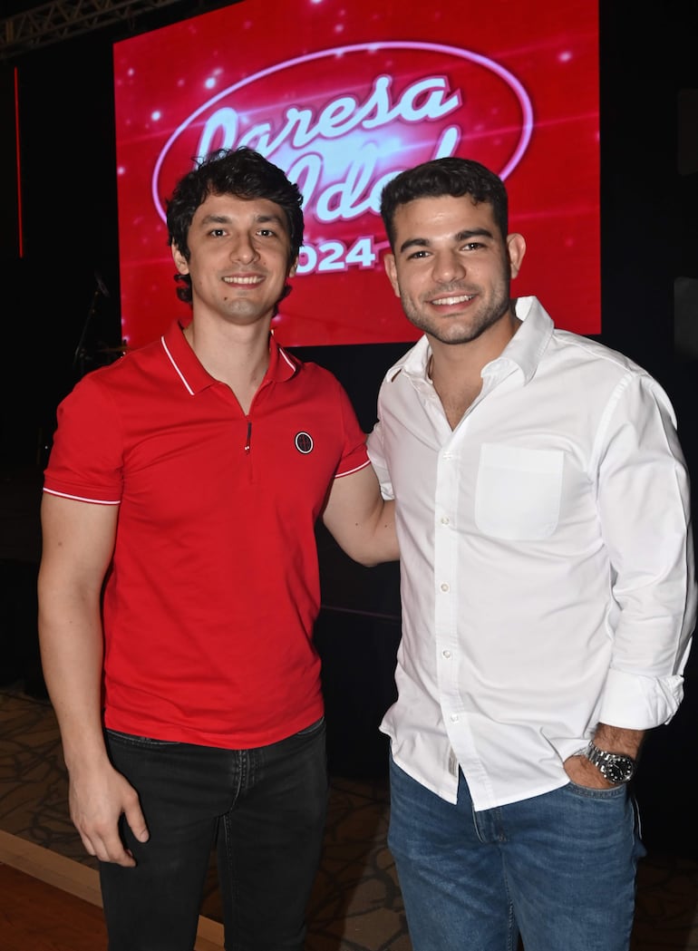 Iván Rivas y Enzo Boccia.