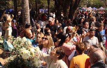 Atyrá vivió una intensa jornada de fe y devoción.