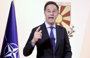 Mark Rutte, secretario general de la OTAN.