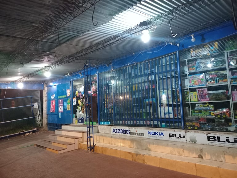 Dueña de local forcejea con ladrón armado y evita ser despojada