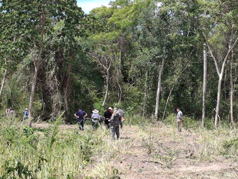 Búsqueda del secuestrado Félix Urbieta Ramírez en Horqueta.