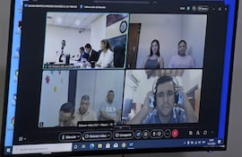 Los acusados en el caso Scanner asisten a su juzgamiento por supuesto narcotráfico desde sus lugares de reclusión.