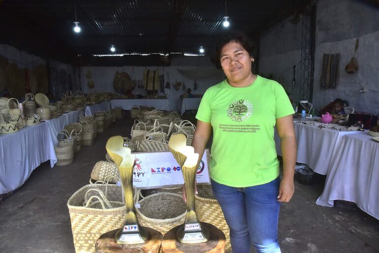 Ana Romero comentó que el stand obtuvo dos distinciones de la organización de la Expo 2023.