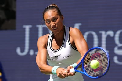 Zheng Qinwen (23 años) brindó la sorpresa al eliminar en dos sets a Iga Swiatek.