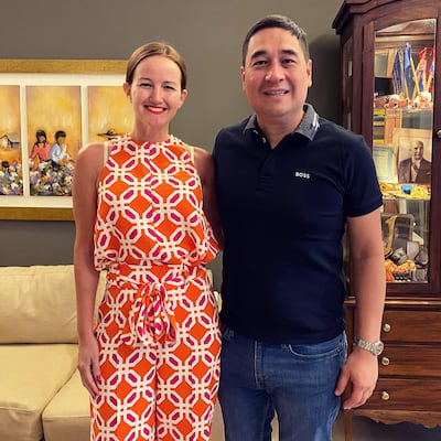 Soledad Núñez y Eduardo Nakayama.