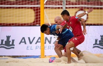 Paraguay tampoco pudo contra Portugal, que finalmente terminó celebrando el título del Mundialito de Andalucía, en España.