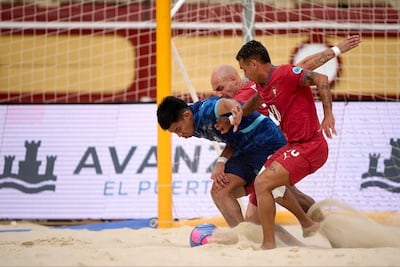 Paraguay tampoco pudo contra Portugal, que finalmente terminó celebrando el título del Mundialito de Andalucía, en España.