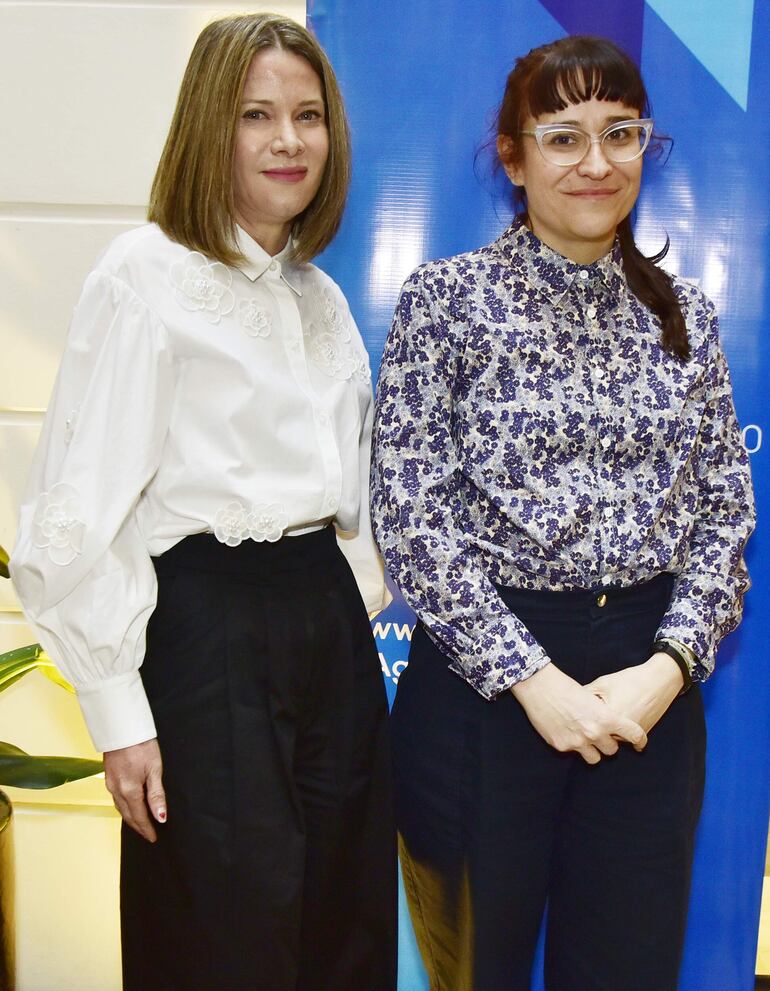 Estefanía Laterza y María García.