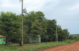Imagen referencial de un camino vecinal de Villa Ygatimi. (archivo).
