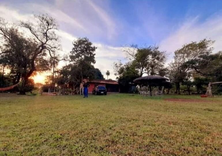 Posada turística Cerro Rapé, una de las tantas alternativas de alojamiento que ofrece este distrito.
