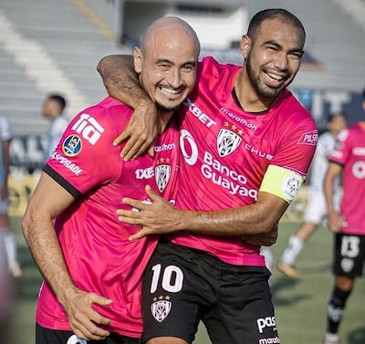 Carlos Gabriel "Cocoliso" González y Junior Sornoza, figuras ofensivas del Independiente del Valle.