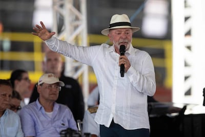 Luiz Inacio Lula da Silva, presidente de Brasil. reaccionó con fuerza a la decisión de EE.UU. de designar a los grupos criminales PCC y Comando Vermelho como organizaciones terroristas.