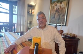 Victorio Oxilia, investigador de la UNA.