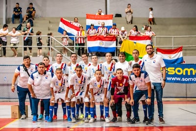 La selección paraguaya fue vicecampeona en el Mundial C13 de fútbol de salón, en Brasil.