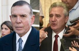 Imagen de referencia: Juan Ángel Napout (i) y Enrique Bacchetta (d).