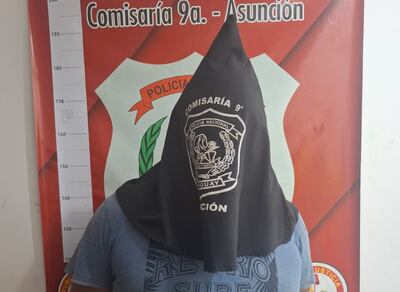 El hombre fue aprehendido y derivado a la Comisaría 9.ª de Asunción