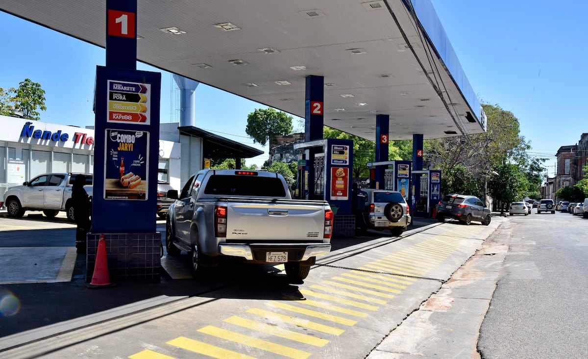 Petropar actualiza precios de sus combustibles