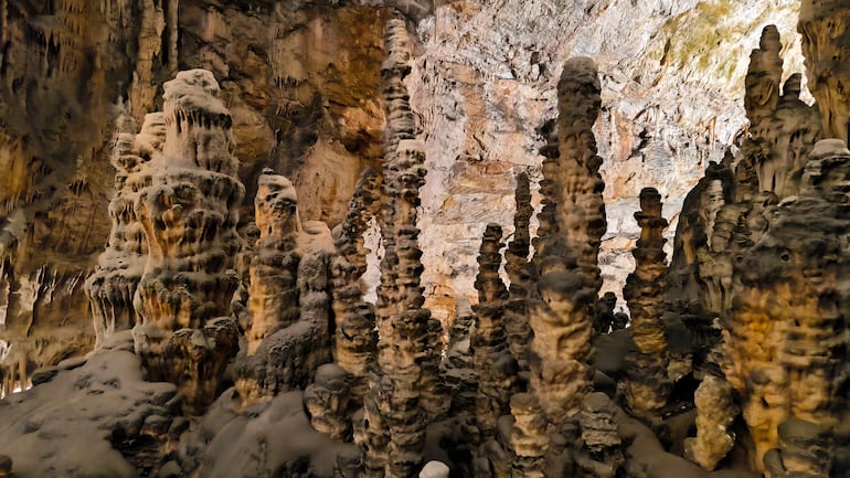 Cueva de Postojna, Eslovenia.