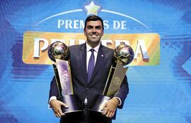 Marco Antonio Trovato Villalba (40 años), presidente de Olimpia.