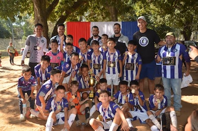 Los campeones en la categoría 2012